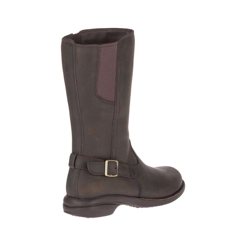 Bottes Merrell Andover Peak Waterproof Chocolat Femme | E.J.QXQQ